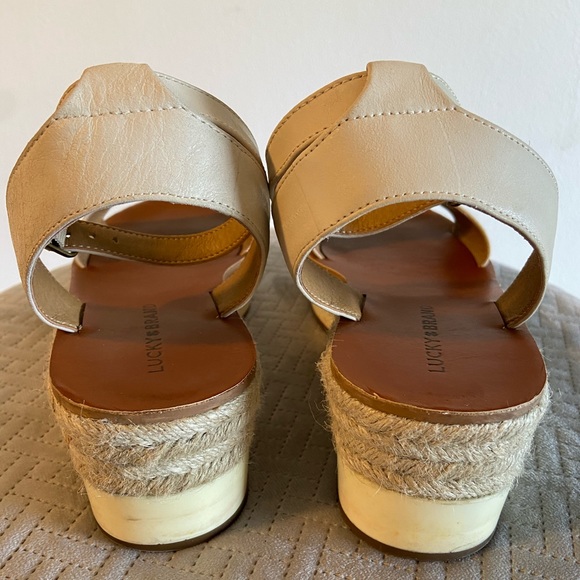 Lucky Brand Jeneka Espadrille Platform Sandals - Picture 5 of 7